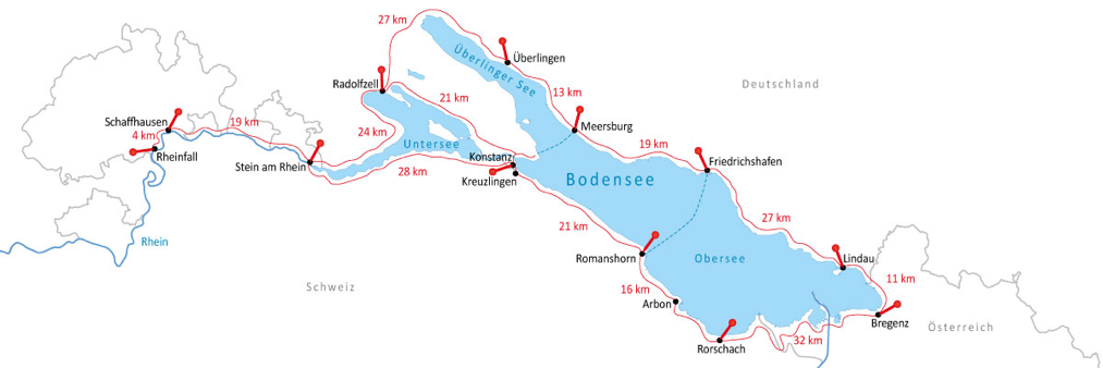 Bodenseeradweg | Große Auswahl an Radtouren hier entdecken