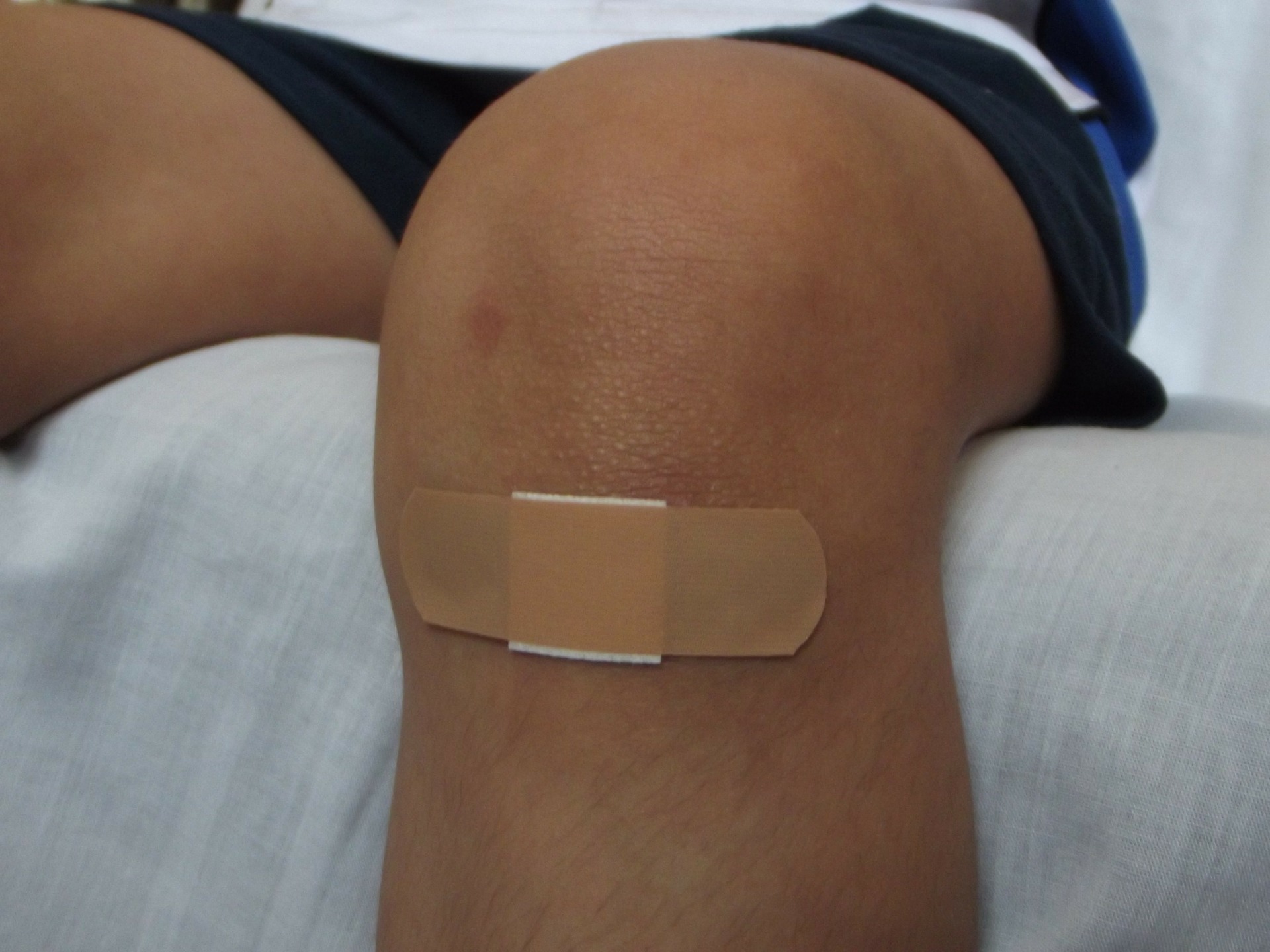 Pflaster Knie